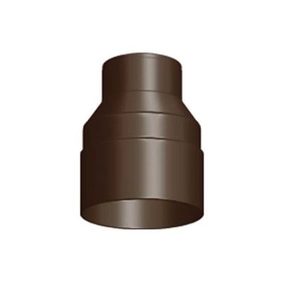 GAMRAT PCV Redukcja odwrotna rury spustowej 63/90 - BRĄZ